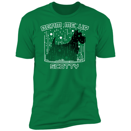 T-Shirts Kelly Green / S Beam Me Up Scotty Men's Premium T-Shirt