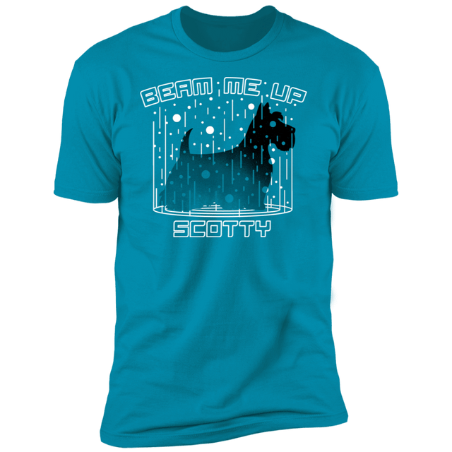 T-Shirts Turquoise / S Beam Me Up Scotty Men's Premium T-Shirt