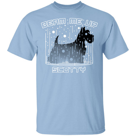 T-Shirts Light Blue / YXS Beam Me Up Scotty Youth T-Shirt