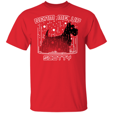 T-Shirts Red / YXS Beam Me Up Scotty Youth T-Shirt