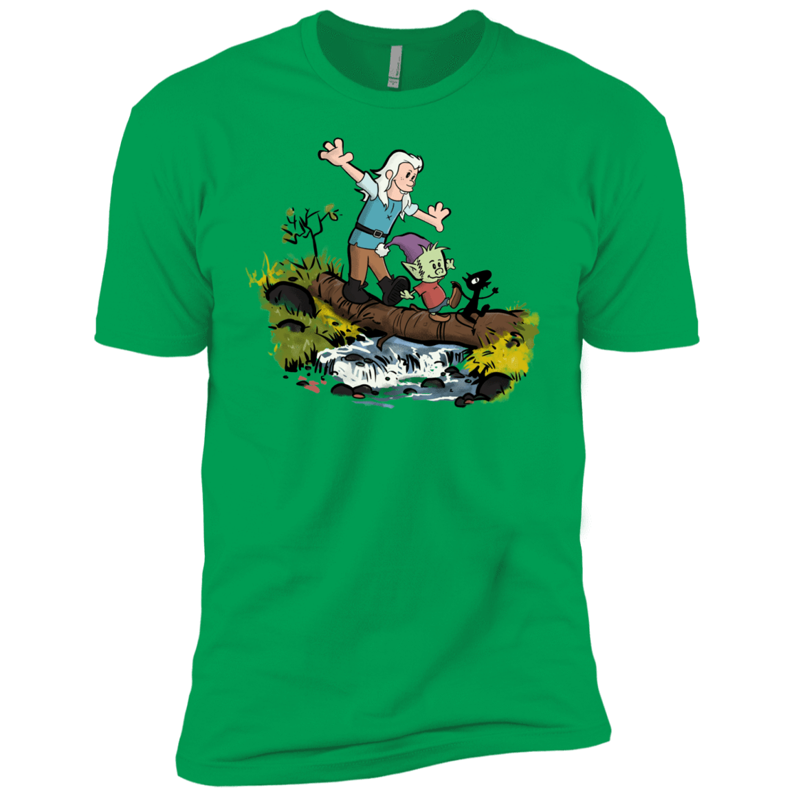 T-Shirts Kelly Green / YXS Bean and Elfo Boys Premium T-Shirt