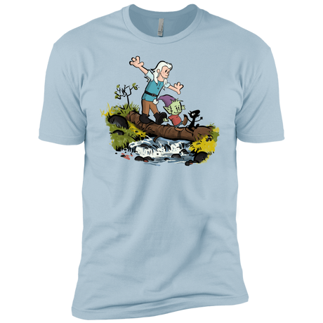 T-Shirts Light Blue / YXS Bean and Elfo Boys Premium T-Shirt