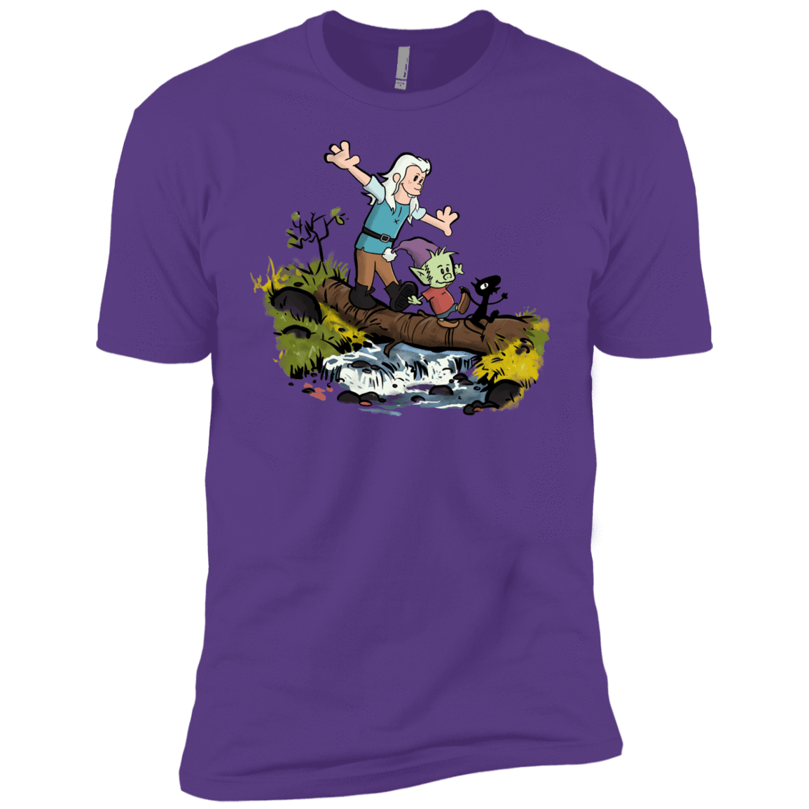 T-Shirts Purple Rush / YXS Bean and Elfo Boys Premium T-Shirt