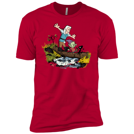 T-Shirts Red / YXS Bean and Elfo Boys Premium T-Shirt