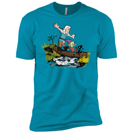 T-Shirts Turquoise / YXS Bean and Elfo Boys Premium T-Shirt