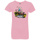 T-Shirts Light Pink / YXS Bean and Elfo Girls Premium T-Shirt