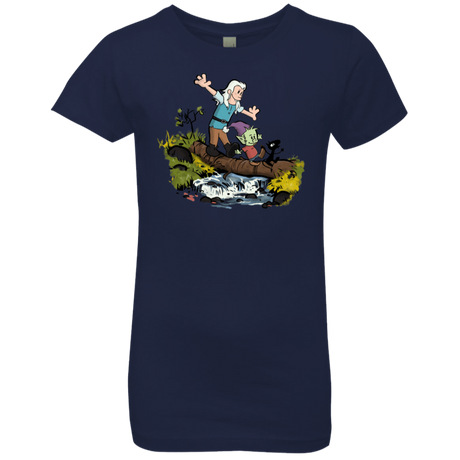 T-Shirts Midnight Navy / YXS Bean and Elfo Girls Premium T-Shirt