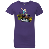 T-Shirts Purple Rush / YXS Bean and Elfo Girls Premium T-Shirt