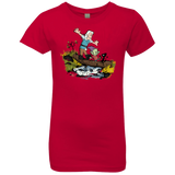 T-Shirts Red / YXS Bean and Elfo Girls Premium T-Shirt