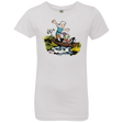 T-Shirts White / YXS Bean and Elfo Girls Premium T-Shirt