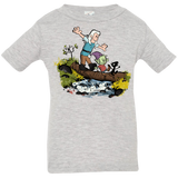 T-Shirts Heather Grey / 6 Months Bean and Elfo Infant Premium T-Shirt
