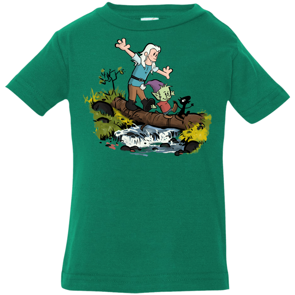 T-Shirts Kelly / 6 Months Bean and Elfo Infant Premium T-Shirt