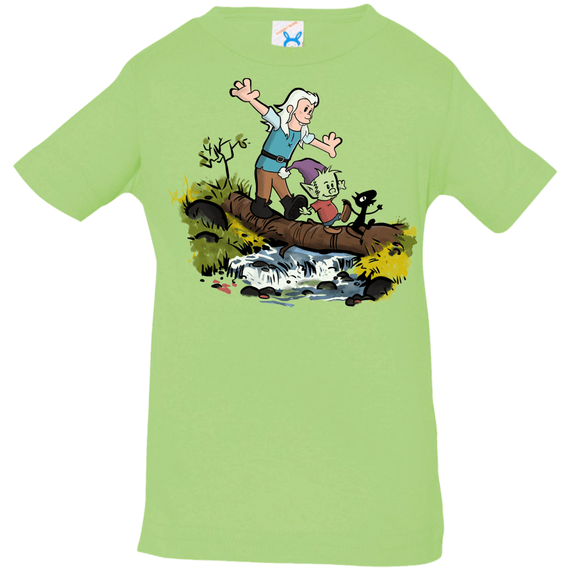 T-Shirts Key Lime / 6 Months Bean and Elfo Infant Premium T-Shirt