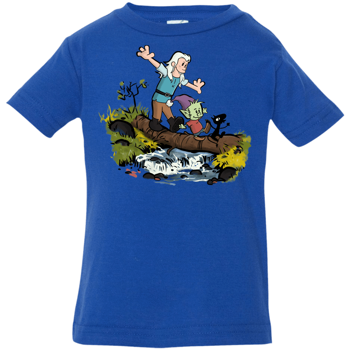 T-Shirts Royal / 6 Months Bean and Elfo Infant Premium T-Shirt