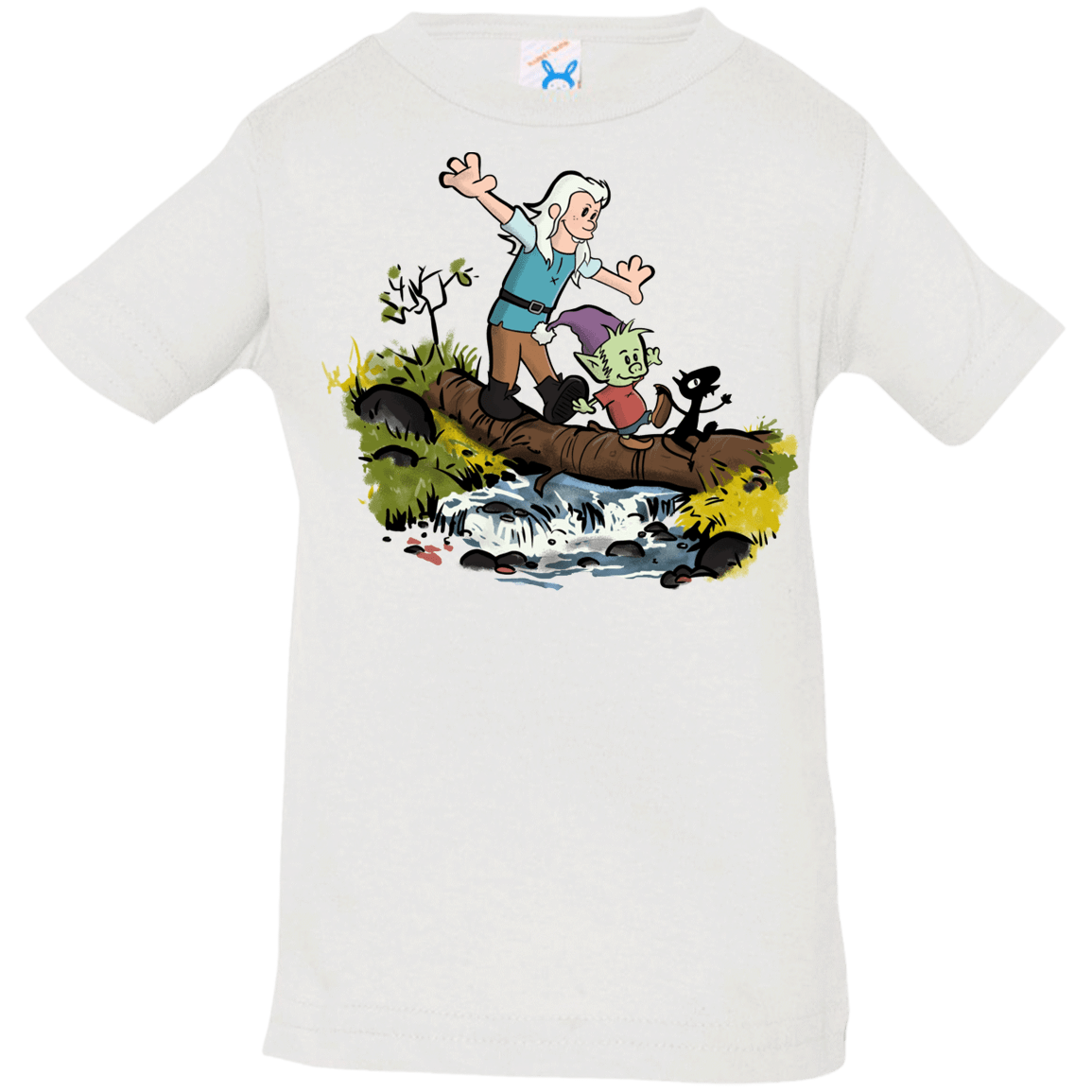 T-Shirts White / 6 Months Bean and Elfo Infant Premium T-Shirt