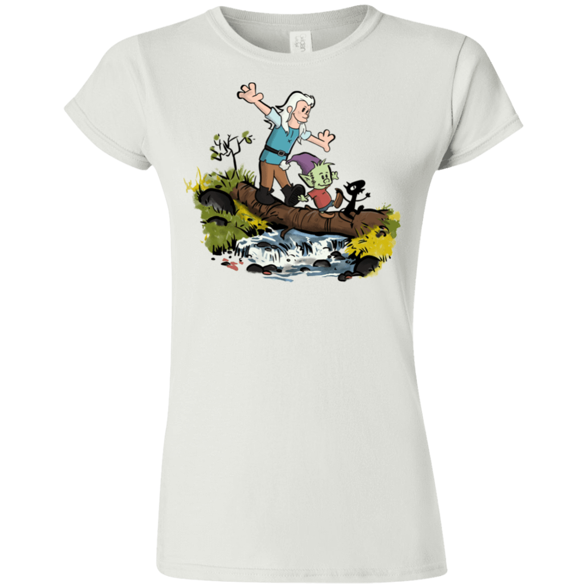 T-Shirts White / S Bean and Elfo Junior Slimmer-Fit T-Shirt