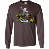 T-Shirts Dark Chocolate / S Bean and Elfo Men's Long Sleeve T-Shirt