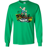 T-Shirts Irish Green / S Bean and Elfo Men's Long Sleeve T-Shirt