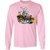 T-Shirts Light Pink / S Bean and Elfo Men's Long Sleeve T-Shirt