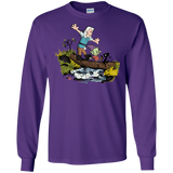 T-Shirts Purple / S Bean and Elfo Men's Long Sleeve T-Shirt