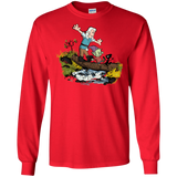 T-Shirts Red / S Bean and Elfo Men's Long Sleeve T-Shirt