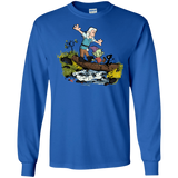 T-Shirts Royal / S Bean and Elfo Men's Long Sleeve T-Shirt