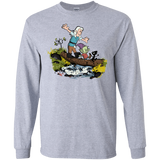 T-Shirts Sport Grey / S Bean and Elfo Men's Long Sleeve T-Shirt