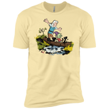 T-Shirts Banana Cream / X-Small Bean and Elfo Men's Premium T-Shirt