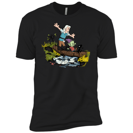 T-Shirts Black / X-Small Bean and Elfo Men's Premium T-Shirt