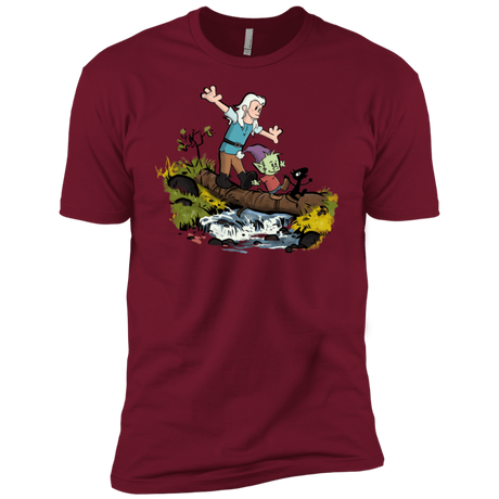 T-Shirts Cardinal / X-Small Bean and Elfo Men's Premium T-Shirt