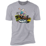T-Shirts Heather Grey / X-Small Bean and Elfo Men's Premium T-Shirt