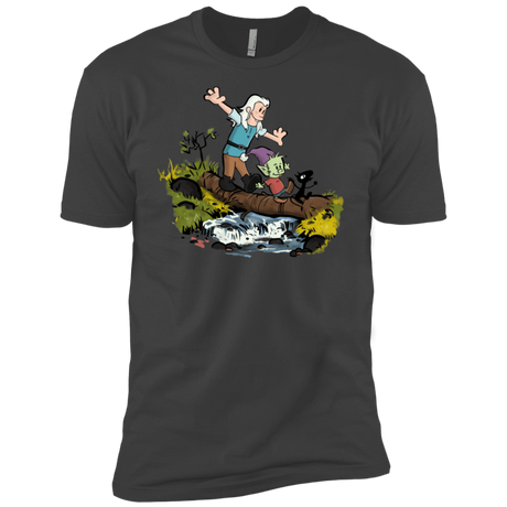 T-Shirts Heavy Metal / X-Small Bean and Elfo Men's Premium T-Shirt