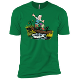 T-Shirts Kelly Green / X-Small Bean and Elfo Men's Premium T-Shirt