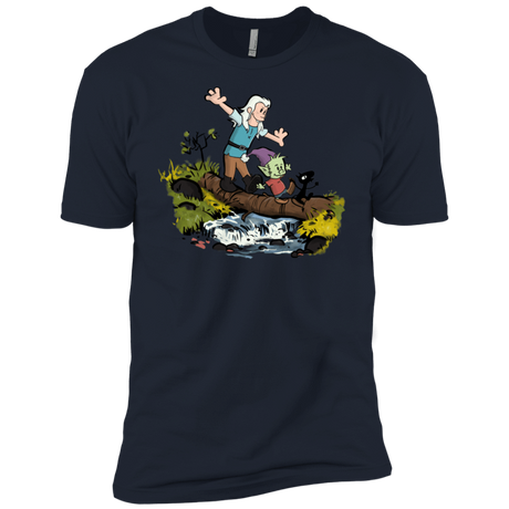 T-Shirts Midnight Navy / X-Small Bean and Elfo Men's Premium T-Shirt