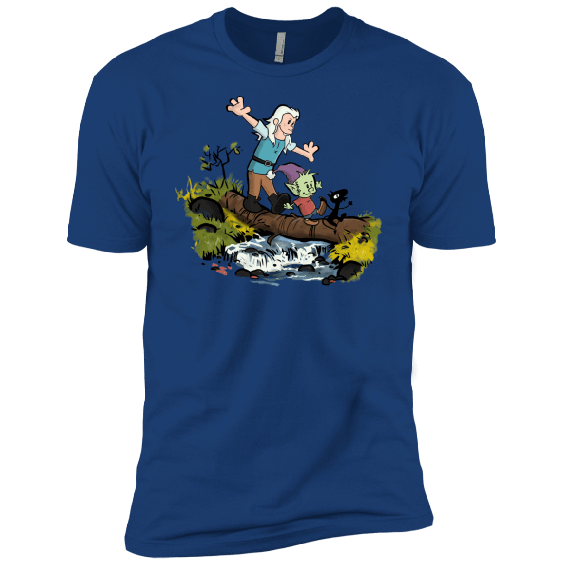 T-Shirts Royal / X-Small Bean and Elfo Men's Premium T-Shirt