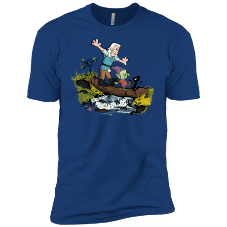 T-Shirts Royal / X-Small Bean and Elfo Men's Premium T-Shirt