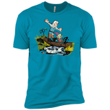 T-Shirts Turquoise / X-Small Bean and Elfo Men's Premium T-Shirt