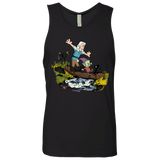 T-Shirts Black / S Bean and Elfo Men's Premium Tank Top