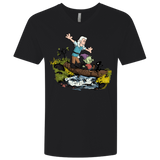 T-Shirts Black / X-Small Bean and Elfo Men's Premium V-Neck