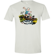 T-Shirts White / X-Small Bean and Elfo Men's Semi-Fitted Softstyle