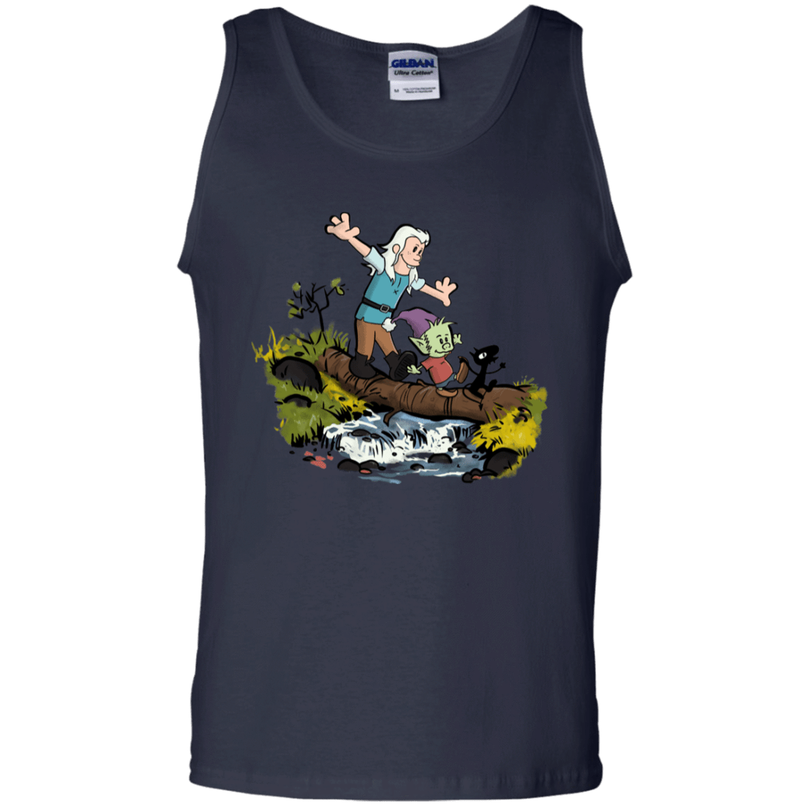 T-Shirts Navy / S Bean and Elfo Men's Tank Top