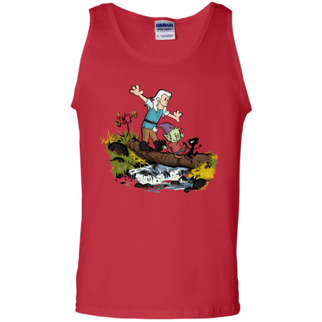 T-Shirts Red / S Bean and Elfo Men's Tank Top