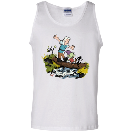 T-Shirts White / S Bean and Elfo Men's Tank Top