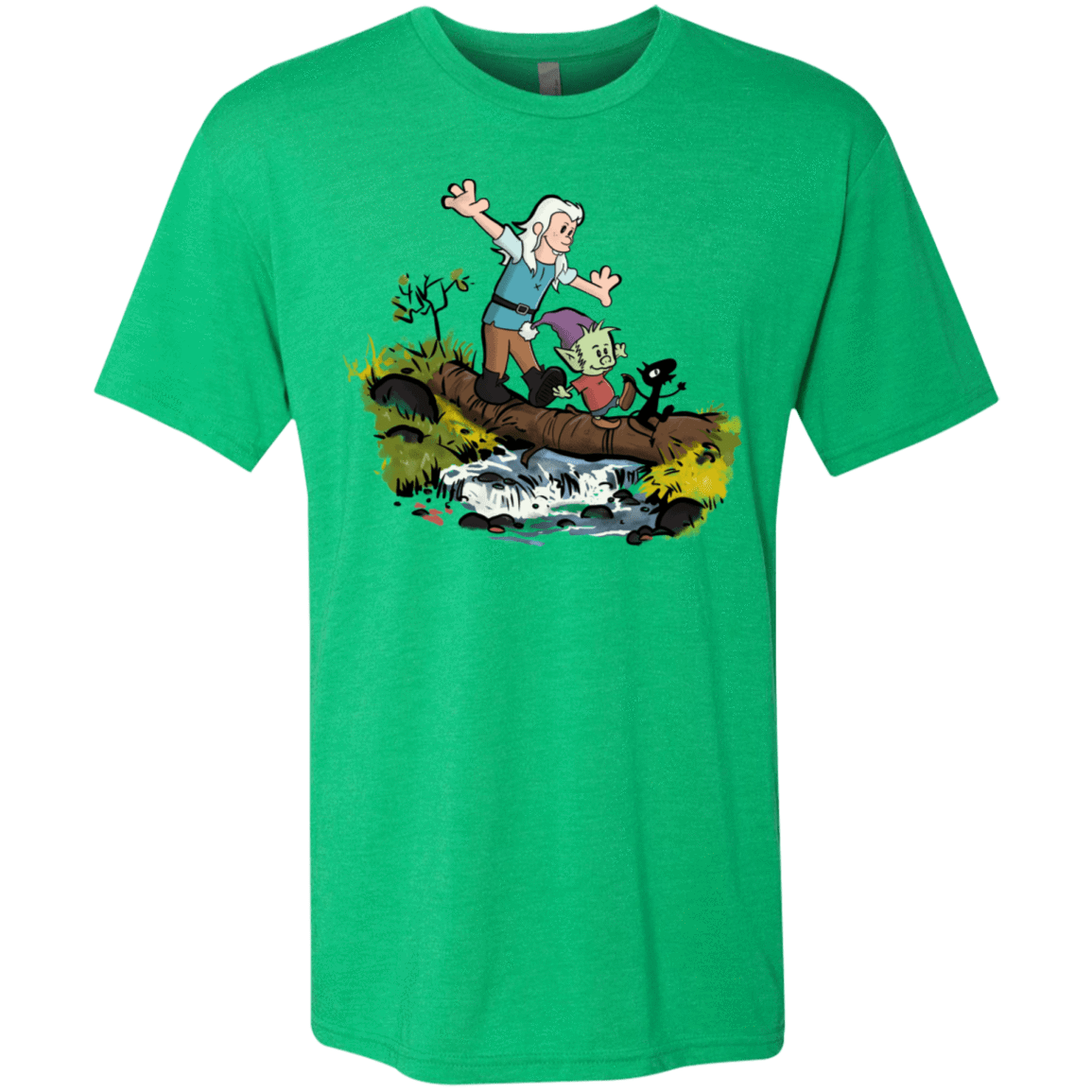 T-Shirts Envy / S Bean and Elfo Men's Triblend T-Shirt