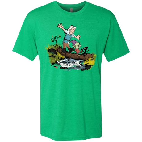 T-Shirts Envy / S Bean and Elfo Men's Triblend T-Shirt