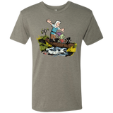 T-Shirts Venetian Grey / S Bean and Elfo Men's Triblend T-Shirt