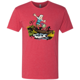 T-Shirts Vintage Red / S Bean and Elfo Men's Triblend T-Shirt