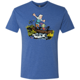 T-Shirts Vintage Royal / S Bean and Elfo Men's Triblend T-Shirt