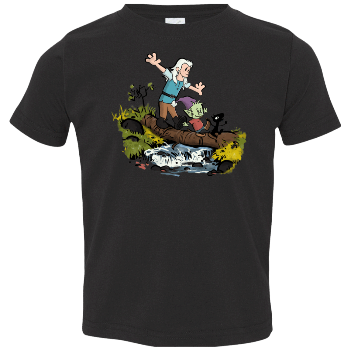 T-Shirts Black / 2T Bean and Elfo Toddler Premium T-Shirt