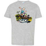 T-Shirts Heather Grey / 2T Bean and Elfo Toddler Premium T-Shirt